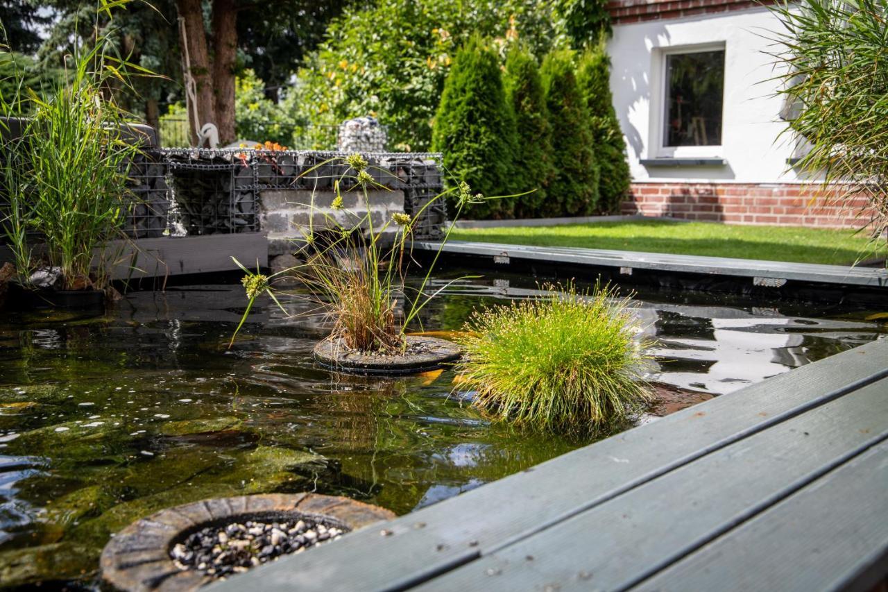 Unterschlupf Radeberg Mit Garten & Whirlpool Dış mekan fotoğraf