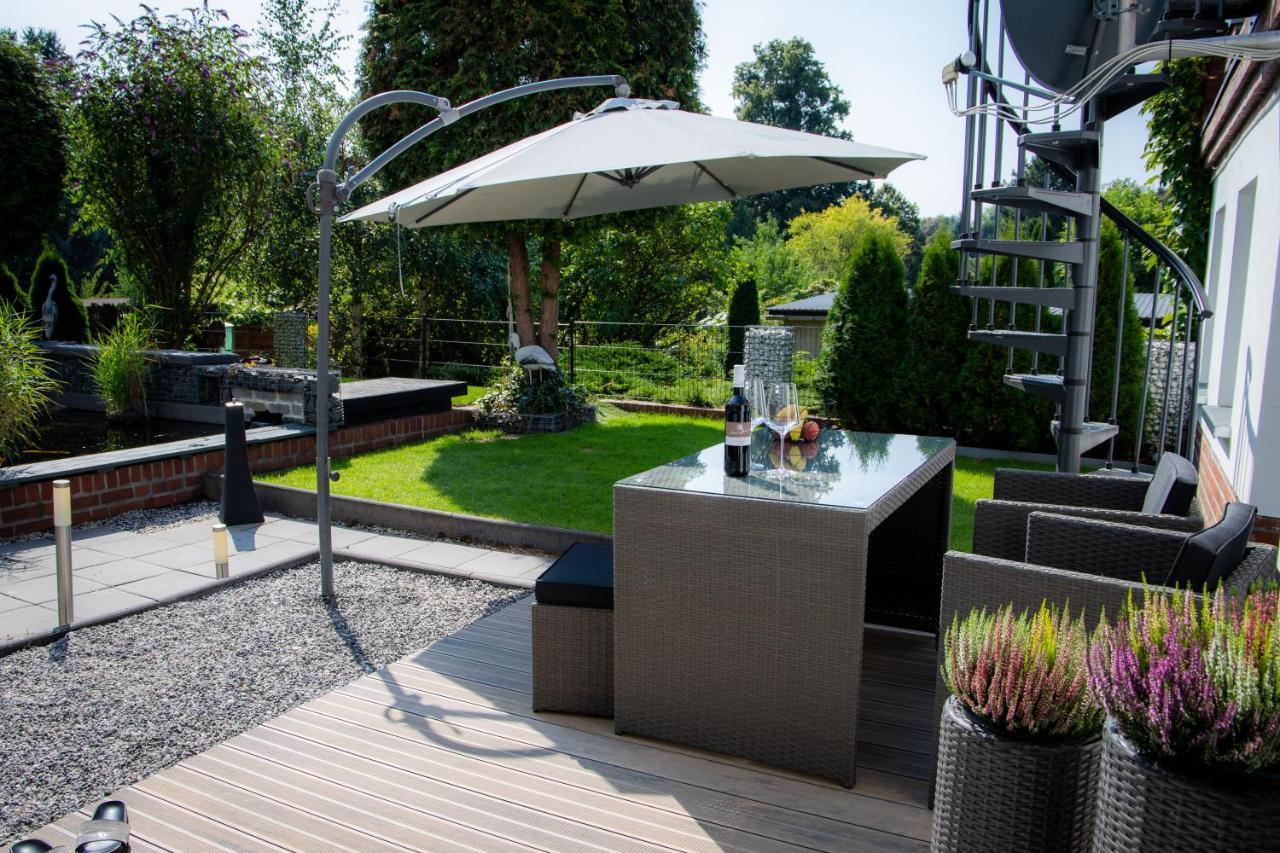 Unterschlupf Radeberg Mit Garten & Whirlpool Dış mekan fotoğraf